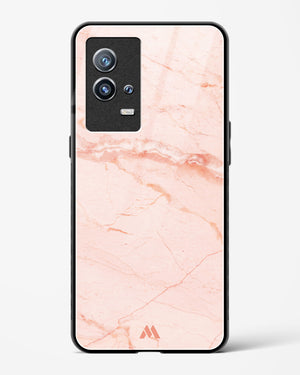 Rose Quartz on Marble Glass Case Phone Cover (Vivo)