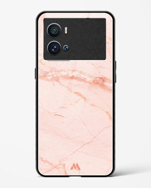 Rose Quartz on Marble Glass Case Phone Cover (Vivo)