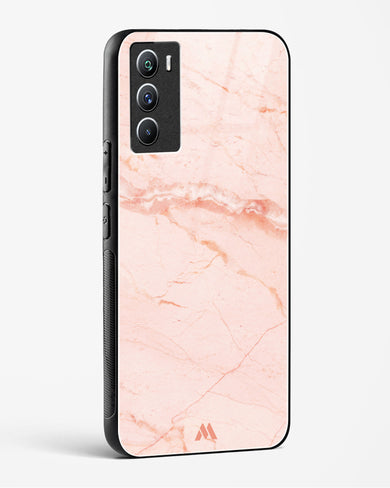 Rose Quartz on Marble Glass Case Phone Cover (Vivo)