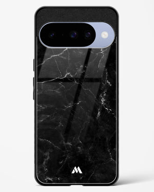 Marquina Black Marble Glass Case Phone Cover (Google)