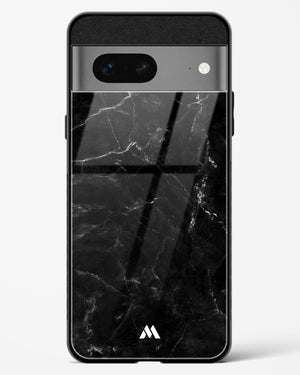 Marquina Black Marble Glass Case Phone Cover (Google)