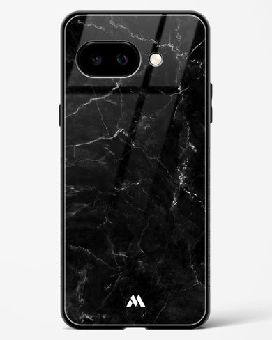 Marquina Black Marble Glass Case Phone Cover (Google)