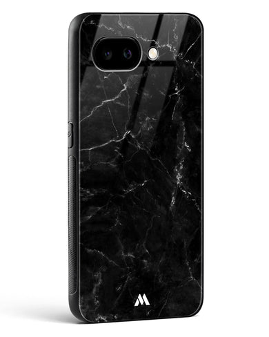 Marquina Black Marble Glass Case Phone Cover (Google)