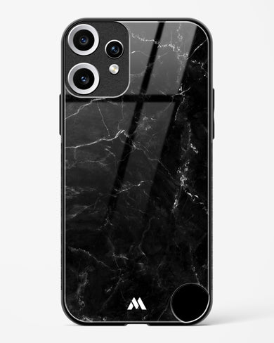Marquina Black Marble Glass Case Phone Cover (Nothing)