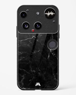Marquina Black Marble Glass Case Phone Cover (Nothing)