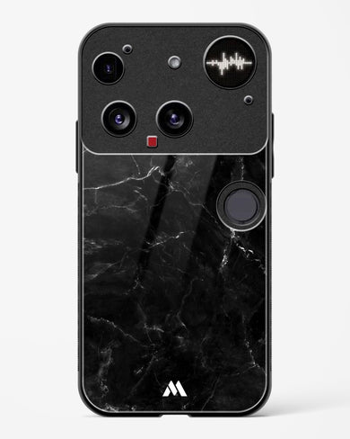 Marquina Black Marble Glass Case Phone Cover (Nothing)
