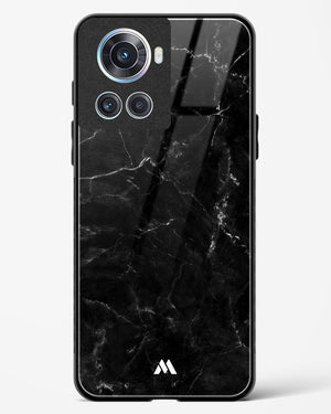 Marquina Black Marble Glass Case Phone Cover (OnePlus)