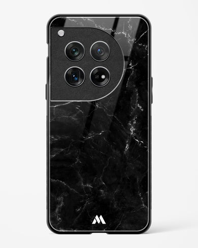 Marquina Black Marble Glass Case Phone Cover (OnePlus)