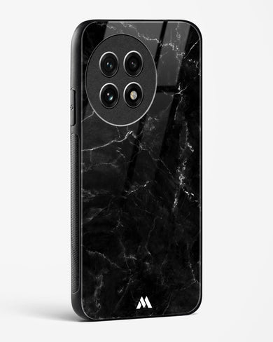 Marquina Black Marble Glass Case Phone Cover (OnePlus)