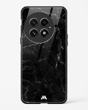 Marquina Black Marble Glass Case Phone Cover (OnePlus)
