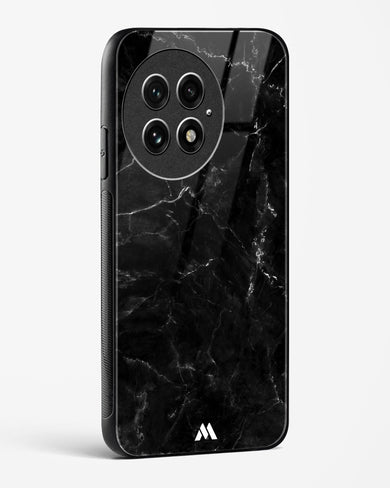 Marquina Black Marble Glass Case Phone Cover (OnePlus)