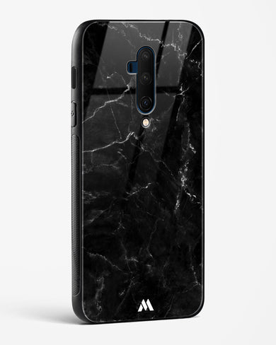 Marquina Black Marble Glass Case Phone Cover (OnePlus)