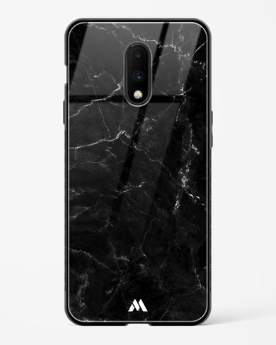 Marquina Black Marble Glass Case Phone Cover (OnePlus)