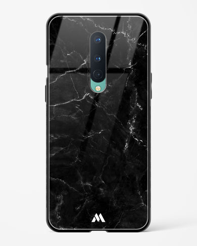 Marquina Black Marble Glass Case Phone Cover (OnePlus)