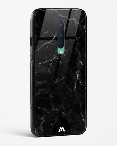 Marquina Black Marble Glass Case Phone Cover (OnePlus)