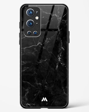 Marquina Black Marble Glass Case Phone Cover (OnePlus)