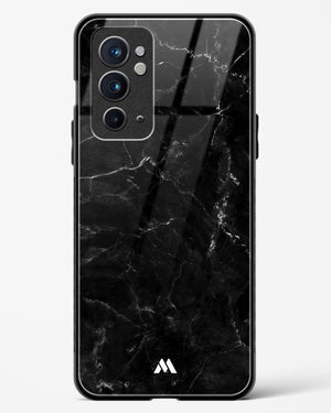 Marquina Black Marble Glass Case Phone Cover (OnePlus)