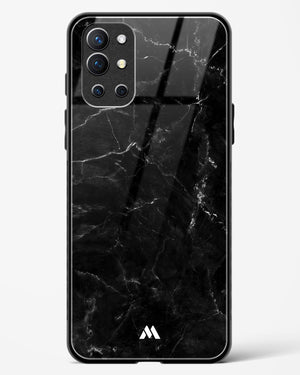 Marquina Black Marble Glass Case Phone Cover (OnePlus)