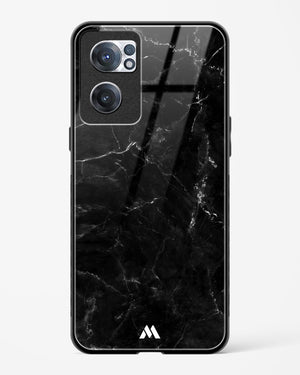 Marquina Black Marble Glass Case Phone Cover (OnePlus)