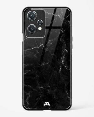 Marquina Black Marble Glass Case Phone Cover (OnePlus)