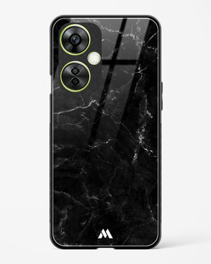 Marquina Black Marble Glass Case Phone Cover (OnePlus)
