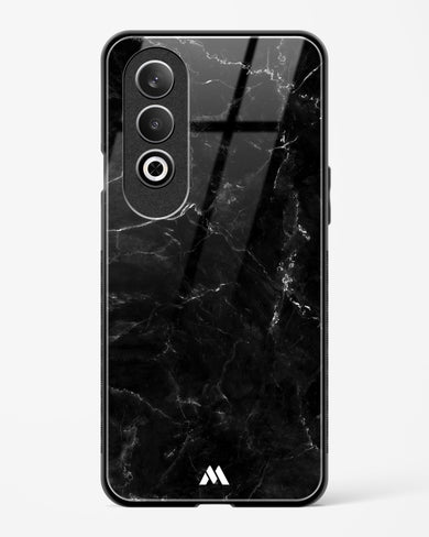 Marquina Black Marble Glass Case Phone Cover (OnePlus)