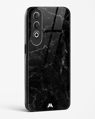 Marquina Black Marble Glass Case Phone Cover (OnePlus)