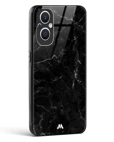 Marquina Black Marble Glass Case Phone Cover (OnePlus)