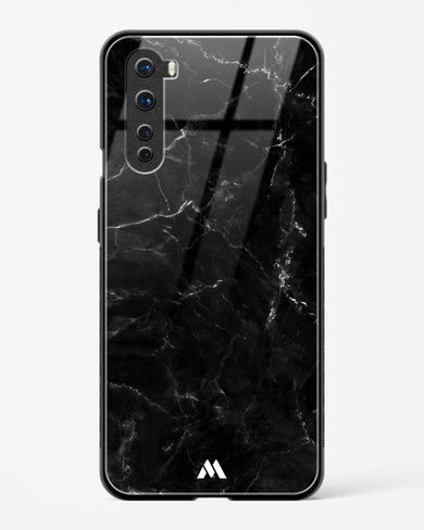 Marquina Black Marble Glass Case Phone Cover (OnePlus)