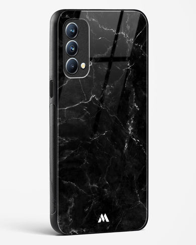 Marquina Black Marble Glass Case Phone Cover (Oppo)