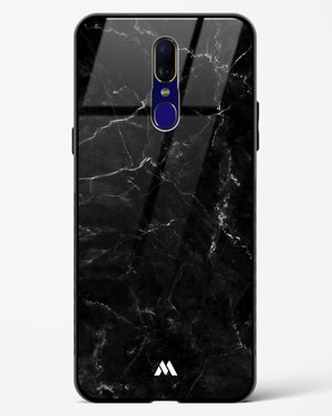 Marquina Black Marble Glass Case Phone Cover (Oppo)