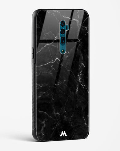 Marquina Black Marble Glass Case Phone Cover (Oppo)