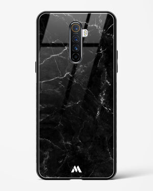 Marquina Black Marble Glass Case Phone Cover (Oppo)