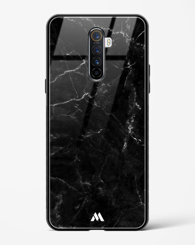 Marquina Black Marble Glass Case Phone Cover (Oppo)