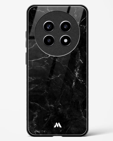 Marquina Black Marble Glass Case Phone Cover (Realme)