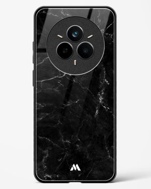 Marquina Black Marble Glass Case Phone Cover (Realme)