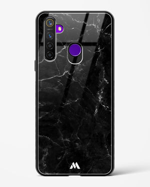 Marquina Black Marble Glass Case Phone Cover (Realme)