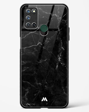 Marquina Black Marble Glass Case Phone Cover (Realme)