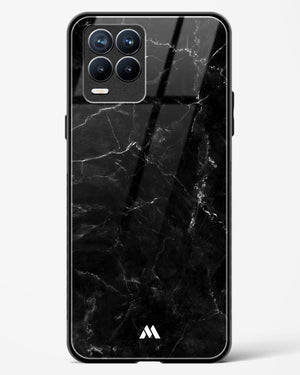 Marquina Black Marble Glass Case Phone Cover (Realme)