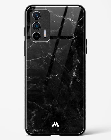 Marquina Black Marble Glass Case Phone Cover (Realme)