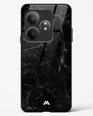 Marquina Black Marble Glass Case Phone Cover (Realme)