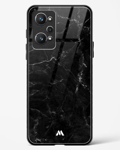 Marquina Black Marble Glass Case Phone Cover (Realme)