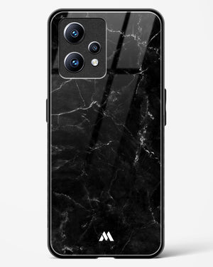 Marquina Black Marble Glass Case Phone Cover (Realme)