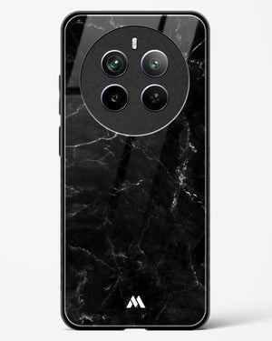 Marquina Black Marble Glass Case Phone Cover (Realme)