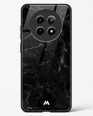 Marquina Black Marble Glass Case Phone Cover (Realme)