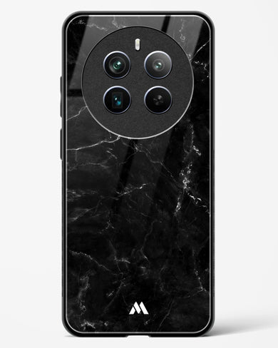 Marquina Black Marble Glass Case Phone Cover (Realme)