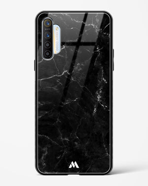Marquina Black Marble Glass Case Phone Cover (Realme)