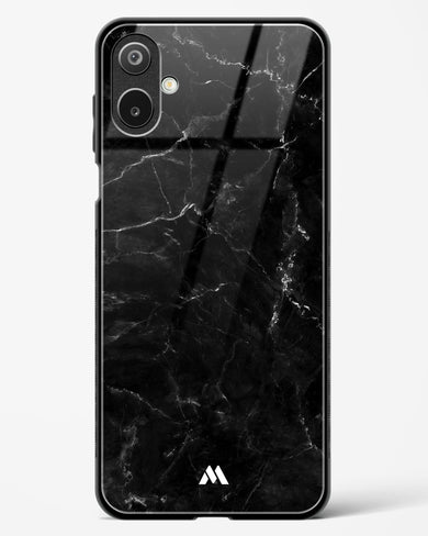 Marquina Black Marble Glass Case Phone Cover (Samsung)