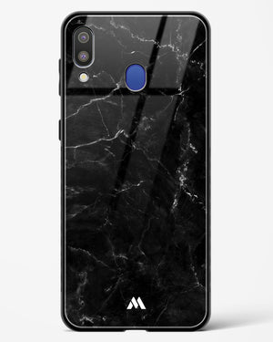 Marquina Black Marble Glass Case Phone Cover (Samsung)