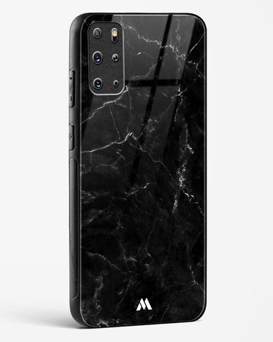 Marquina Black Marble Glass Case Phone Cover (Samsung)